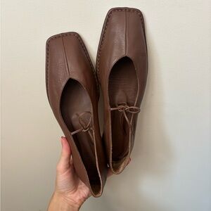 Alohas Sway Chestnut Ballet Flats